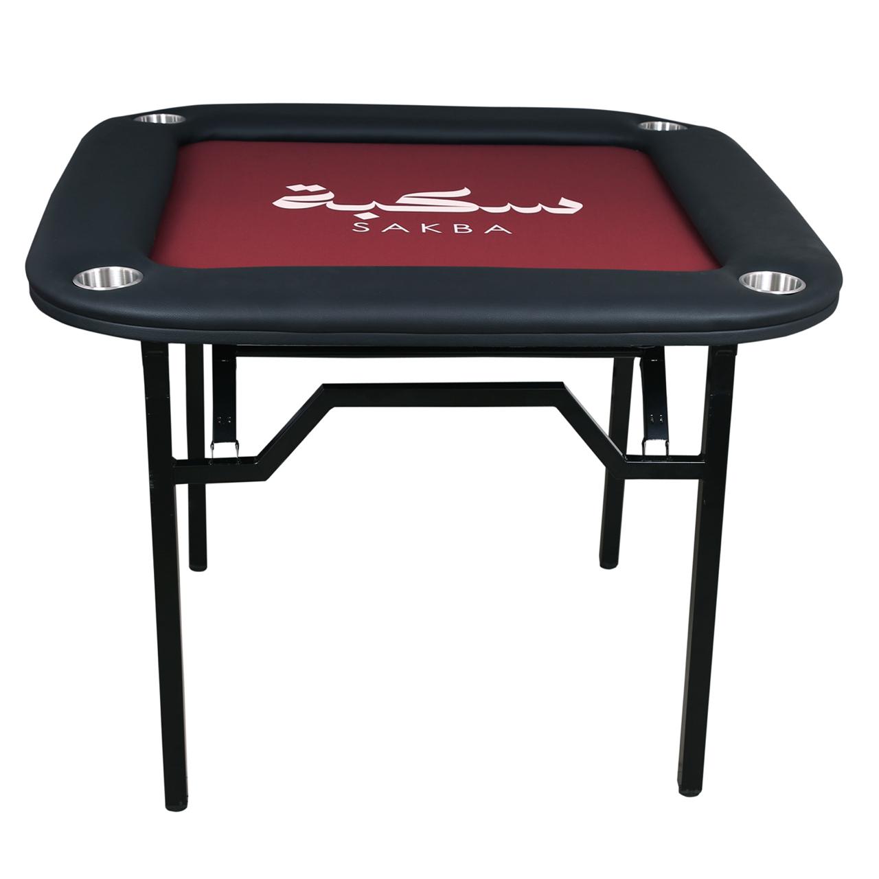SAKBA gaming table with foldable carbon steel legs